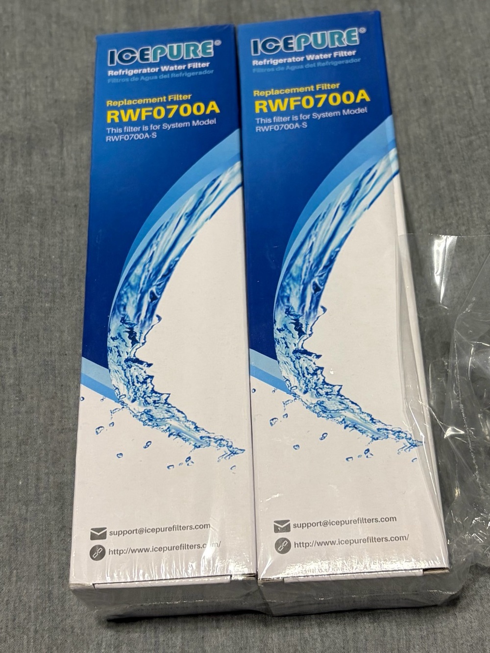 ICEPURE Replacement for Frigidaire EPTWFU01, Pure Source Ultra II, 2 Pack